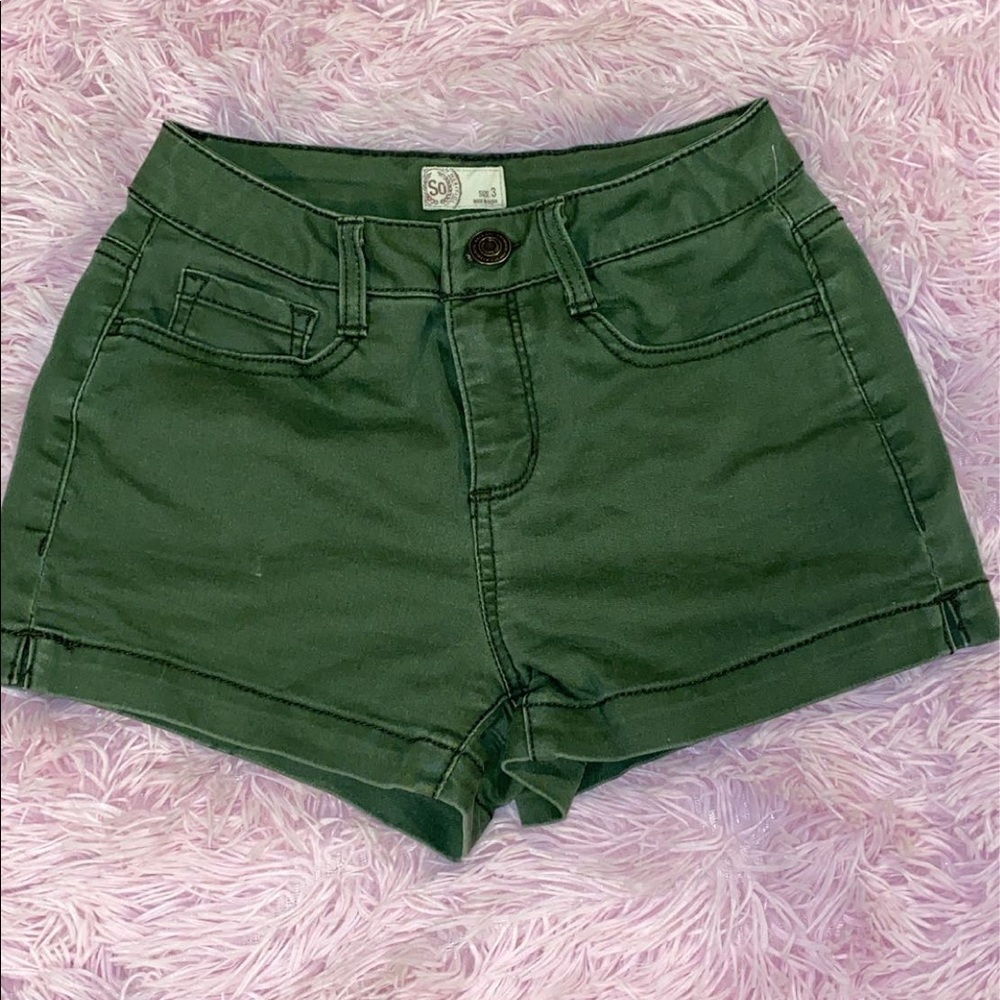 Olive Green target brand shorts
